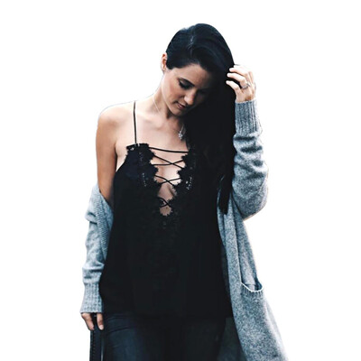 Sexy Women Deep V Lace Vest Top Summer White Shirts Female Camis Sleeveless Clothing W1
Sexy Women Deep V Lace Vest Top Summer White Shirts Female Camis Sleeveless Clothing W1