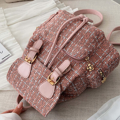 Bucket plaid double shoulder bag 2019 new female bag Korean version of the girl large capacity handheld single shoulder oblique sa
Bucket plaid double shoulder bag 2019 new female bag Korean version of the girl large capacity handheld single shoulder oblique sa