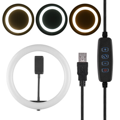 10 Inch Desktop LED Video Ring Light Lamp 3 Lighting Modes Dimmable USB Powered with Phone Holder Ballhead Adapter for YouTube Liv
10 Inch Desktop LED Video Ring Light Lamp 3 Lighting Modes Dimmable USB Powered with Phone Holder Ballhead Adapter for YouTube Liv