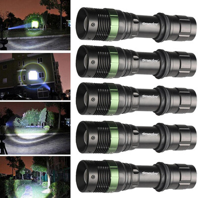 Saidsome 5PCS SkyWolfeye 3-Modes XML T6 LED Torch Light 18650 Rechargeable flashlight lamp
Saidsome 5PCS SkyWolfeye 3-Modes XML T6 LED Torch Light 18650 Rechargeable flashlight lamp