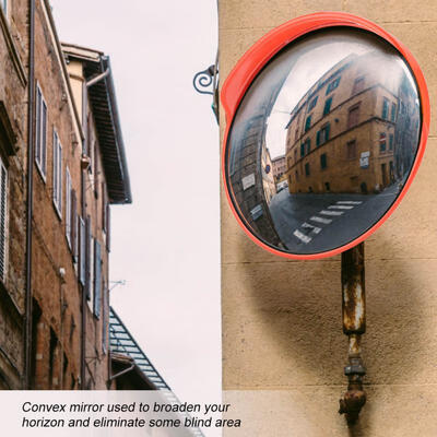 Greensen 30cm Wide Angle Driveway Road Safety Convex Traffic Mirror with Mounting Hardware Accessories
Greensen 30cm Wide Angle Driveway Road Safety Convex Traffic Mirror with Mounting Hardware Accessories