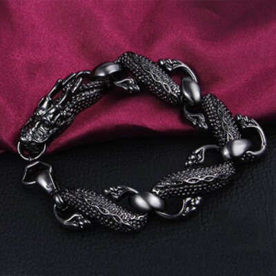 Black Dragon Bracelets Women Men Vintage Party Jewelry Alloy Metal Bracelets Bangles Gift
Black Dragon Bracelets Women Men Vintage Party Jewelry Alloy Metal Bracelets Bangles Gift