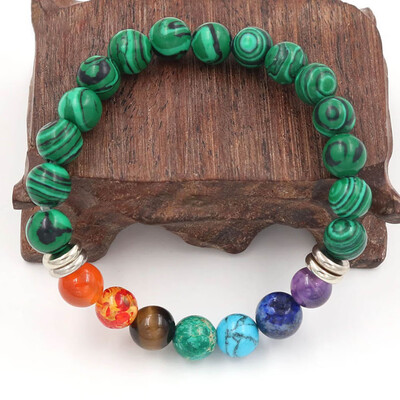 Chakra Bracelet Natural Stone Beads Energy Bracelets Bangles Essential Oil Diffuser Jewelry For Women Men
Chakra Bracelet Natural Stone Beads Energy Bracelets Bangles Essential Oil Diffuser Jewelry For Women Men