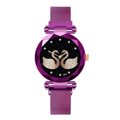 Unique Women Watches Swan Rhinestone Dial Ladies Quartz Wristwatch Mesh Belt Strap Clock Fashion Gift Dress Relogio Feminino
Unique Women Watches Swan Rhinestone Dial Ladies Quartz Wristwatch Mesh Belt Strap Clock Fashion Gift Dress Relogio Feminino