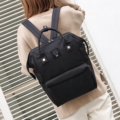Ins super fire campus fashion trend versatile backpack Harajuku ulzzang new student bag Mummy bag