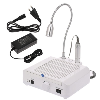 3-in-1 Multifunctional Salon Nail Art Machine 25000rpm Nail Dril Nail Dust Collector LED Desk Lamp with Nail Drill Bits Accessorie
3-in-1 Multifunctional Salon Nail Art Machine 25000rpm Nail Dril Nail Dust Collector LED Desk Lamp with Nail Drill Bits Accessorie