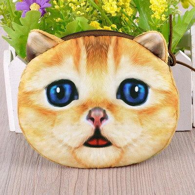 New Casual Handbag Purse Cute Fashion Women Coin Purse Cat Animal Print Mini Wallet Zipper Closure Small Clutch Bag
New Casual Handbag Purse Cute Fashion Women Coin Purse Cat Animal Print Mini Wallet Zipper Closure Small Clutch Bag