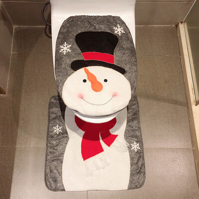 〖Follure〗2PCS Set Fancy Snowman Toilet Lid And Carpet Bathroom Set Christmas Decoration
〖Follure〗2PCS Set Fancy Snowman Toilet Lid And Carpet Bathroom Set Christmas Decoration