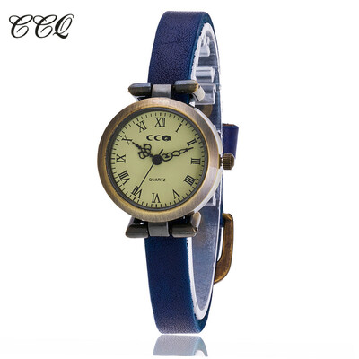 CCQ Ladies Casual Leather Woman Watch Creative Vintage Quartz Wristwatches Clock Watches Reloj Mujer Dropshipping 533
CCQ Ladies Casual Leather Woman Watch Creative Vintage Quartz Wristwatches Clock Watches Reloj Mujer Dropshipping 533