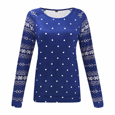 Womens Long Sleeve Pullover Shirts Casual Christmas Print SLim Fit Autumn Tops
Womens Long Sleeve Pullover Shirts Casual Christmas Print SLim Fit Autumn Tops