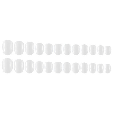 Fake Nails Tips 24pcs 12 Different Size Natural Short False Nails Tips Full Cover Acrylic Artificial Nails for Nail Salons & DIY N
Fake Nails Tips 24pcs 12 Different Size Natural Short False Nails Tips Full Cover Acrylic Artificial Nails for Nail Salons & DIY N