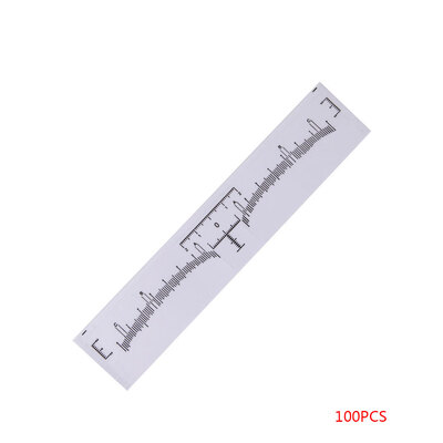 100 Pcs Disposable Standard Positioning Eyebrow Ruler One-time Adhesive Makeup Sticker Tools
100 Pcs Disposable Standard Positioning Eyebrow Ruler One-time Adhesive Makeup Sticker Tools