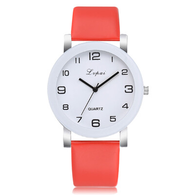 Lvpai Brand Women Watch Disc Roman Numerals Luxury Quartz Wristwatch Ladies Leather Strap Dress Creative Clock Relojes Mujer
Lvpai Brand Women Watch Disc Roman Numerals Luxury Quartz Wristwatch Ladies Leather Strap Dress Creative Clock Relojes Mujer