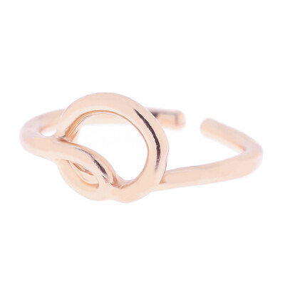 Rose Gold A-Z 26 Letters Initial Name Rings Women Men Weeding Bride Jewelry