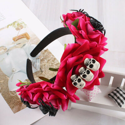 Halloween The Dead Flower Crown Headband Womens Horror Foam Skull Hair Hoop
Halloween The Dead Flower Crown Headband Womens Horror Foam Skull Hair Hoop