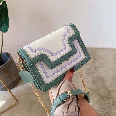 Tailored Womens Fashion Thread Patchwork Colour Cover Hasp Retro Shoulder Bag Flap Bag
Tailored Womens Fashion Thread Patchwork Colour Cover Hasp Retro Shoulder Bag Flap Bag