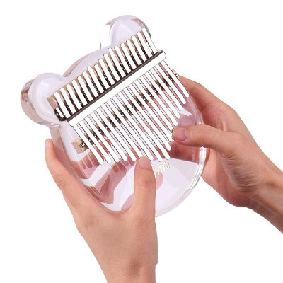 17-Key Kalimba Thumb Piano Transparent Acrylic Material with Carry Bag Musical Note Stickers Tuning Hammer Cleaning Cloth Musical
17-Key Kalimba Thumb Piano Transparent Acrylic Material with Carry Bag Musical Note Stickers Tuning Hammer Cleaning Cloth Musical