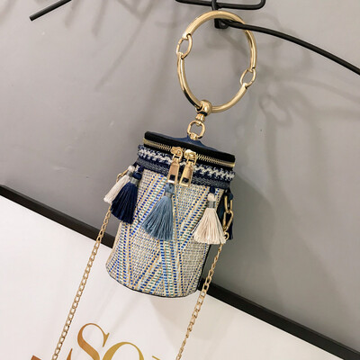 2018 Summer Straw Bags Rattan Woven Beach Shoulder Bags Women Bucket Ladies Crossbody Bag Handbag Female Bohemian Handmade Bolsa
2018 Summer Straw Bags Rattan Woven Beach Shoulder Bags Women Bucket Ladies Crossbody Bag Handbag Female Bohemian Handmade Bolsa