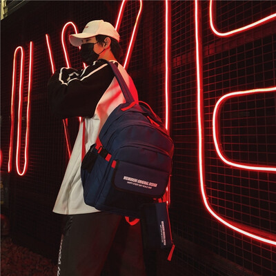 Womens inswind shoulder bag mens fashion Korean version of Harajuku high school studentslarge-capacity Backpack
Womens inswind shoulder bag mens fashion Korean version of Harajuku high school studentslarge-capacity Backpack