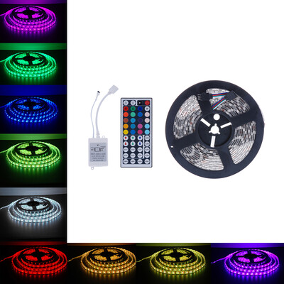 〖Follure〗5M 5050 SMD RGB 300LEDs LED Light Strip 44 Key IR Remote Controller DC12V
〖Follure〗5M 5050 SMD RGB 300LEDs LED Light Strip 44 Key IR Remote Controller DC12V