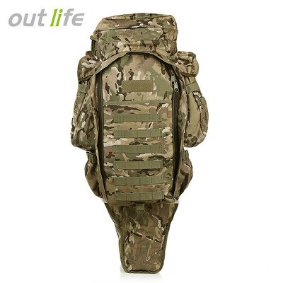 Outlife 60L Outdoor Military Backpack Pack Rucksack for Hunting Shooting Camping Trekking Hiking Traveling
Outlife 60L Outdoor Military Backpack Pack Rucksack for Hunting Shooting Camping Trekking Hiking Traveling