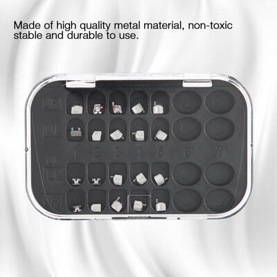 Greensen Dental Orthodontic Brackets Sliding Arch Brace 022" Slot 3-4-5 Hooks Metal Bracket
Greensen Dental Orthodontic Brackets Sliding Arch Brace 022" Slot 3-4-5 Hooks Metal Bracket