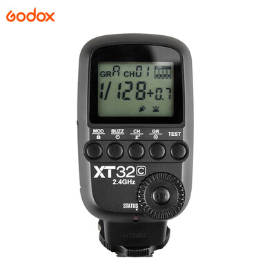 Godox XT32C Wireless Power-Control Flash Trigger Transmitter Built-in 24G Wireless X System 18000s High-Speed Sync for Canon Cam
Godox XT32C Wireless Power-Control Flash Trigger Transmitter Built-in 24G Wireless X System 18000s High-Speed Sync for Canon Cam