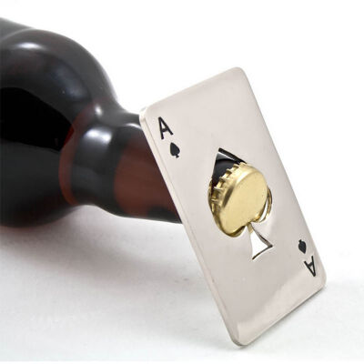 Creative Personality Party Props Playing Card Opener Spades A Card Open Beer Bottle Ware Tools
Creative Personality Party Props Playing Card Opener Spades A Card Open Beer Bottle Ware Tools