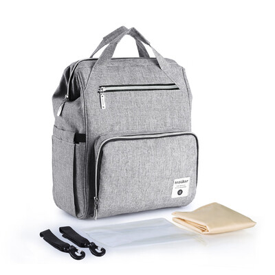 Diaper Bag Backpack Multi-Function Waterproof Large Capacity Nappy Bags for Baby Care Travel With Wide Open Stroller Strap Blue
Diaper Bag Backpack Multi-Function Waterproof Large Capacity Nappy Bags for Baby Care Travel With Wide Open Stroller Strap Blue