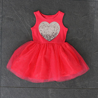 Summer Baby Girls Cute Casual Dresse Strap Sequin Heart Print Casual Sleeveless Dress Kids Toddler Princess Mesh Sundress For 0
Summer Baby Girls Cute Casual Dresse Strap Sequin Heart Print Casual Sleeveless Dress Kids Toddler Princess Mesh Sundress For 0