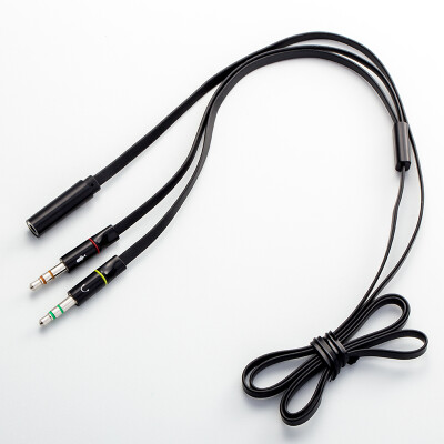 Computer headset two-in-one adapter 35mm interface headphone video call voice chat
Computer headset two-in-one adapter 35mm interface headphone video call voice chat