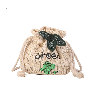 Cactus Embroidery Cute Straw Bag Hand Weave Small Beach Bags Summer Crossbody Mini Shoulder Bags For Girls YJ
Cactus Embroidery Cute Straw Bag Hand Weave Small Beach Bags Summer Crossbody Mini Shoulder Bags For Girls YJ