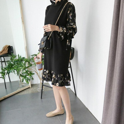 City Plus CITYPLUS 2019 new fake two-piece skirt in the Korean version of the sweet floral chiffon dress womens CWQZ191269 black
City Plus CITYPLUS 2019 new fake two-piece skirt in the Korean version of the sweet floral chiffon dress womens CWQZ191269 black