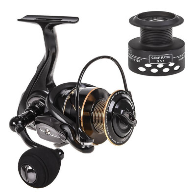 Spinning Fishing Reel 13BB 1 Bearing Balls Metal Spinning Reel Boat Rock Fishing Wheel with with Extra Spool
Spinning Fishing Reel 13BB 1 Bearing Balls Metal Spinning Reel Boat Rock Fishing Wheel with with Extra Spool