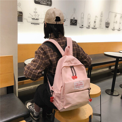 Ins schoolbag female Korean high school students campus simple Joker Mori ancient feeling girl light backpack
Ins schoolbag female Korean high school students campus simple Joker Mori ancient feeling girl light backpack