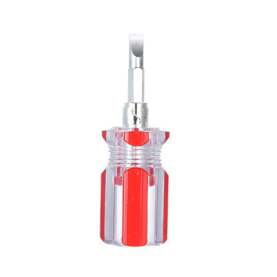 Mini Transparent Dual-Purpose Screwdriver Manual Phillips&Slotted Stubby Screwdrivers
Mini Transparent Dual-Purpose Screwdriver Manual Phillips&Slotted Stubby Screwdrivers