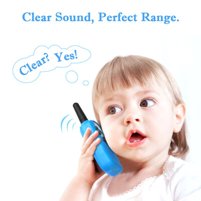 Children Walkie Talkies 2pcs Long Range Kids Walky Talky UHF 446MHz 8 Channels Two-Way Radios with LED Light on The Top
Children Walkie Talkies 2pcs Long Range Kids Walky Talky UHF 446MHz 8 Channels Two-Way Radios with LED Light on The Top