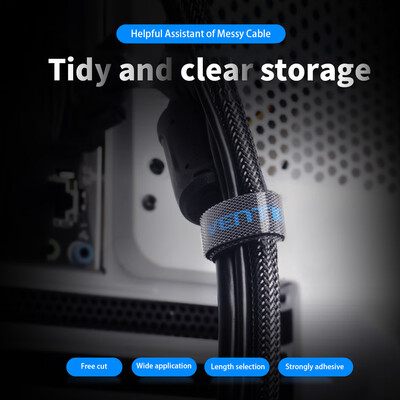 VENTION Cable Organizer Computer Wire Manager with Fastener Cable Winder with Nylon Hook&Loop Fasteners Power Cable Bind 5m16
VENTION Cable Organizer Computer Wire Manager with Fastener Cable Winder with Nylon Hook&Loop Fasteners Power Cable Bind 5m16