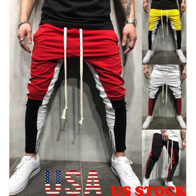 Details about Men Gym Slim Fit Trousers Tracksuit Bottoms Skinny Joggers Sweat Track Zip Pants
Details about Men Gym Slim Fit Trousers Tracksuit Bottoms Skinny Joggers Sweat Track Zip Pants