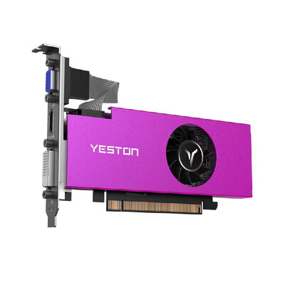 Yeston RX550-4G D5 LP Graphics Cards Radeon Chill 4GB Memory GDDR5 128Bit 6000MHz VGA HDMI DVI-D GPU
Yeston RX550-4G D5 LP Graphics Cards Radeon Chill 4GB Memory GDDR5 128Bit 6000MHz VGA HDMI DVI-D GPU