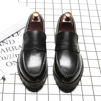 Autumn Brock carved mens shoes leather England Korean version of a pedal tide shoes black sets of feet mens casual shoes
Autumn Brock carved mens shoes leather England Korean version of a pedal tide shoes black sets of feet mens casual shoes