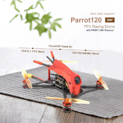 HGLRC Toothpick Parrot120 Pro 120mm FPV Racing Drone with Camera 1200TV 2-4S F4 Flight Controller 13A 4in1 ESC with FRSKY XM Rece
HGLRC Toothpick Parrot120 Pro 120mm FPV Racing Drone with Camera 1200TV 2-4S F4 Flight Controller 13A 4in1 ESC with FRSKY XM Rece