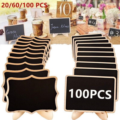 2060100PCS Mini Blackboards with Stand – Perfect Erasable Rectangular Chalkboards for Menu on the Table – Great Message Board
2060100PCS Mini Blackboards with Stand – Perfect Erasable Rectangular Chalkboards for Menu on the Table – Great Message Board