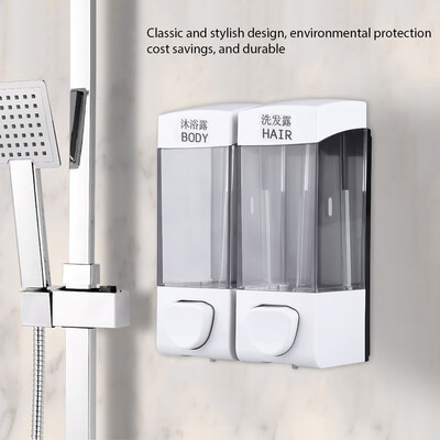 Lotion Dispenser2x350ml Bathroom Wall Mounted Soap Shampoo Box Sanitizer Dispenser Lotion Liquid PumpSoap Dispenser
Lotion Dispenser2x350ml Bathroom Wall Mounted Soap Shampoo Box Sanitizer Dispenser Lotion Liquid PumpSoap Dispenser