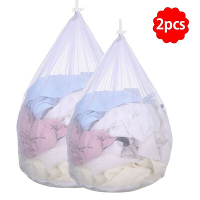 2PCS Mesh Laundry Bag Reusable Washing Bags for Washing Machine Large Laundry Bags Laundry Net
2PCS Mesh Laundry Bag Reusable Washing Bags for Washing Machine Large Laundry Bags Laundry Net
