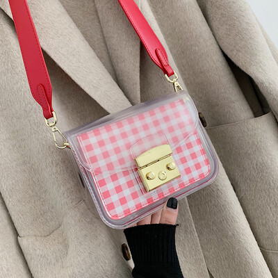 New small bag jelly bag handbag transparent shoulder Messenger bag new 2019 fashion wild French minority package
New small bag jelly bag handbag transparent shoulder Messenger bag new 2019 fashion wild French minority package
