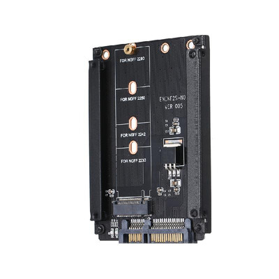 NGFF to SATA Adapter Card M2 KEY B- SSD SATA30 Converter Support Model 2230 2242 2260 2280 
NGFF to SATA Adapter Card M2 KEY B- SSD SATA30 Converter Support Model 2230 2242 2260 2280