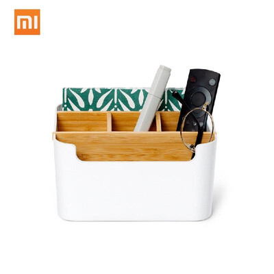 Xiaomi Desktop Organizer Cosmetic Storage Bamboo Fiber Pens Stationery Makeup Organizer Container For Office Home Desk
Xiaomi Desktop Organizer Cosmetic Storage Bamboo Fiber Pens Stationery Makeup Organizer Container For Office Home Desk