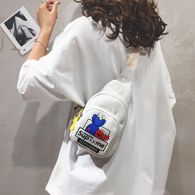 Sesame Street small bag female 2019 new ins Japanese Harajuku student chest bag cartoon printed canvas Messenger bag
Sesame Street small bag female 2019 new ins Japanese Harajuku student chest bag cartoon printed canvas Messenger bag
