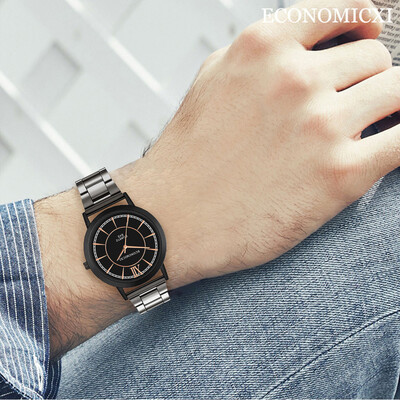 Gobestart Fashion Mens Steel Band Analog Quartz Round Wrist Watch Mens Business Watch
Gobestart Fashion Mens Steel Band Analog Quartz Round Wrist Watch Mens Business Watch